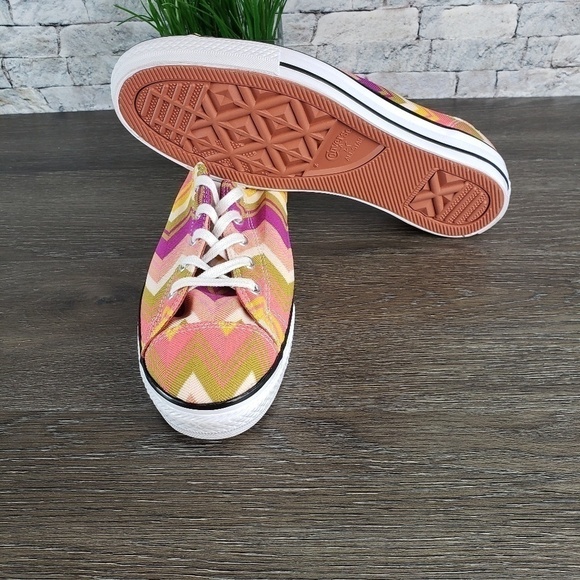 Converse X Missoni High Line Ox Multicolored Chevr - Picture 2 of 8